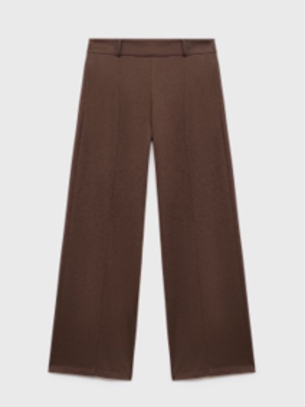 Mango High-Waisted Wide-Leg Trousers Size Medium NWT